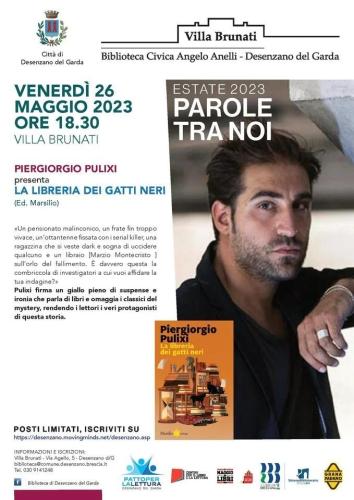 PIERGIORGIO PULIXI presenta La Libreria dei Gatti Neri (Ed. Marsilio) 
