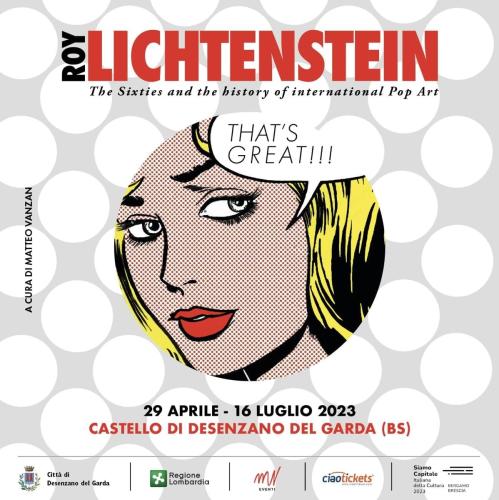 Roy Lichtenstein
The Sixties and the history of international Pop Art